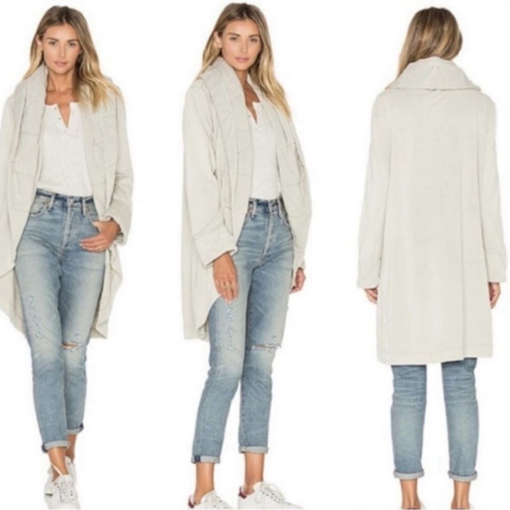 Young Fabulous & Broke Sandrine Quilted Jacket Coat S/M